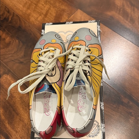 Brand New Coby size 37 Colorful Shoes - Picture 2 of 6